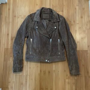 NWOT Blank NYC suede moto jacket SIZE M